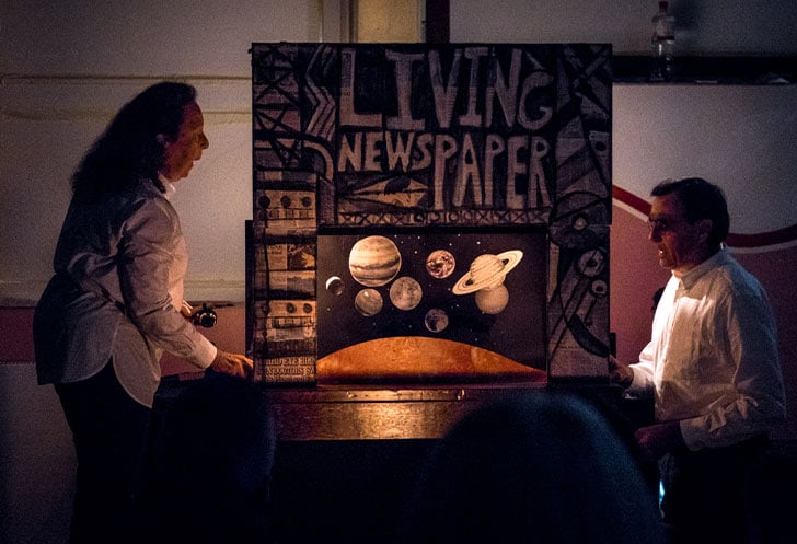 Living Newspaper&ndash;Sidewalk Ballet