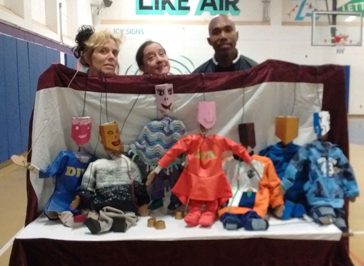 Puppetry Workshops In Jails and Detention Facilities