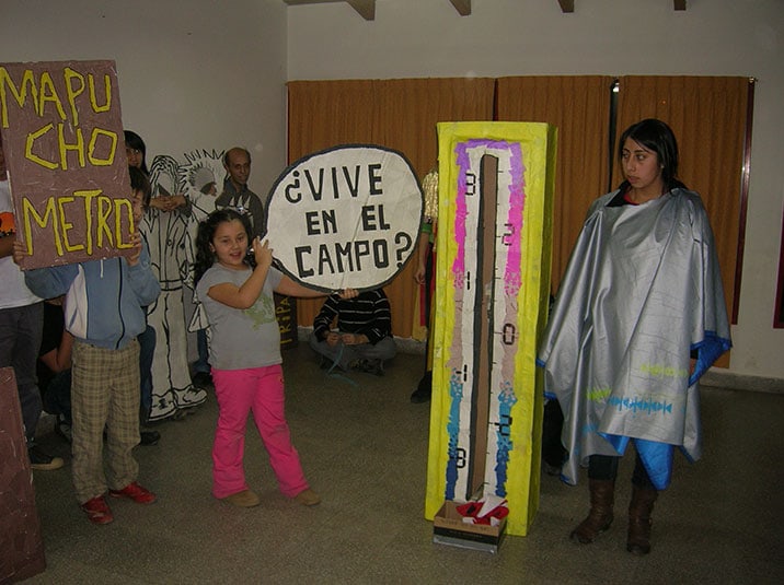El Proyecto de Teatro Mapuche, Southern Argentina