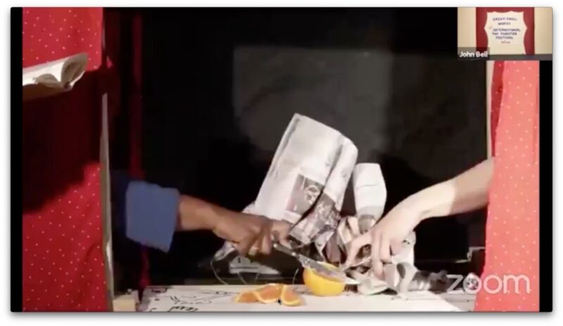 Isolating Together: Great Small Works' Online International Toy Theater Festival Day 1