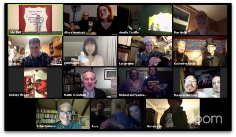 Isolating Together: Great Small Works' Online International Toy Theater Festival Day 1